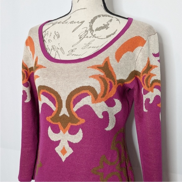 Miami long sleeve sweater dress - Picture 2 of 6